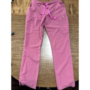 Figs Yola Skinny Scrub Pant-S-Mauve